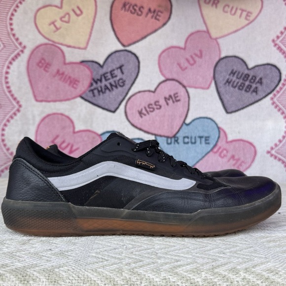 Size 12 - VANS AVE PRO LTD SHOES‎ (FA) BLACK REFLECTIVE main image 4
